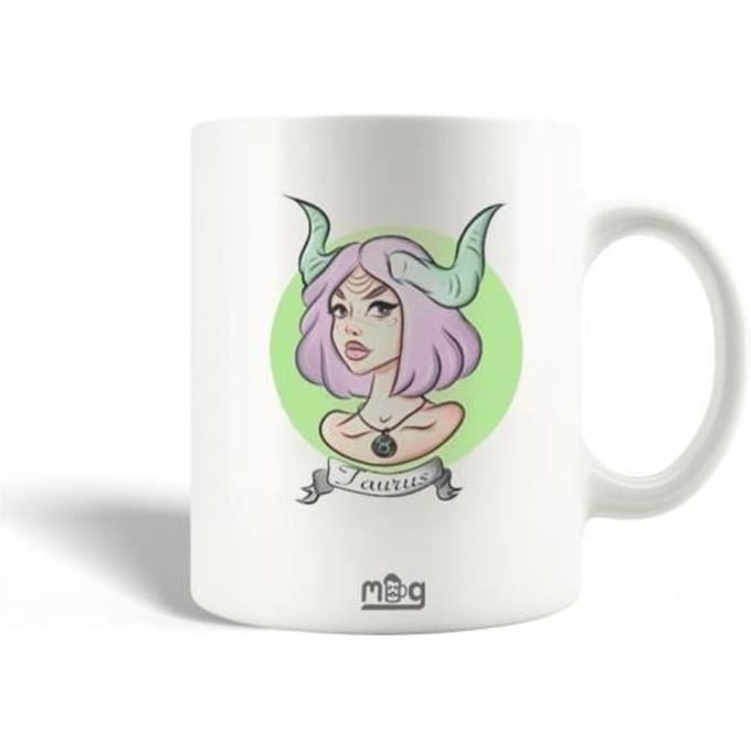 Mug - MANIACASE - Horoscope du jour Taurus - Céramique - 30cl - Compatible lave-vaisselle