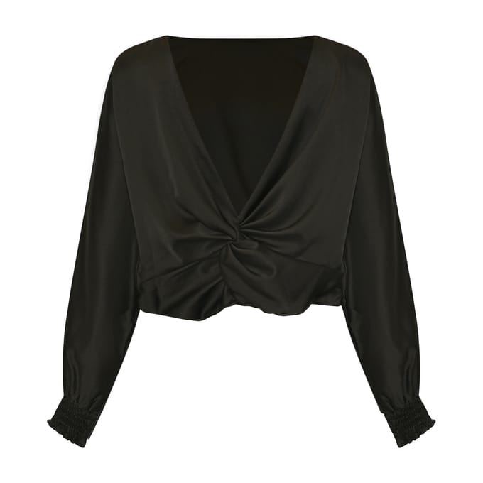 Krista Blouse in Zwart