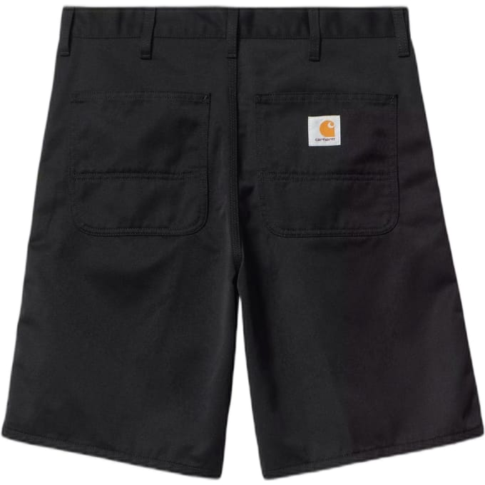 bermuda Carhartt Wip Simpel kort - zwart gespoeld