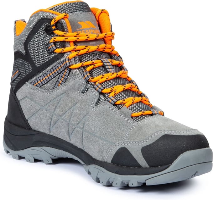 Trespass wandelschoenen Caelan - Heren Mid Cut Boot Grijs
