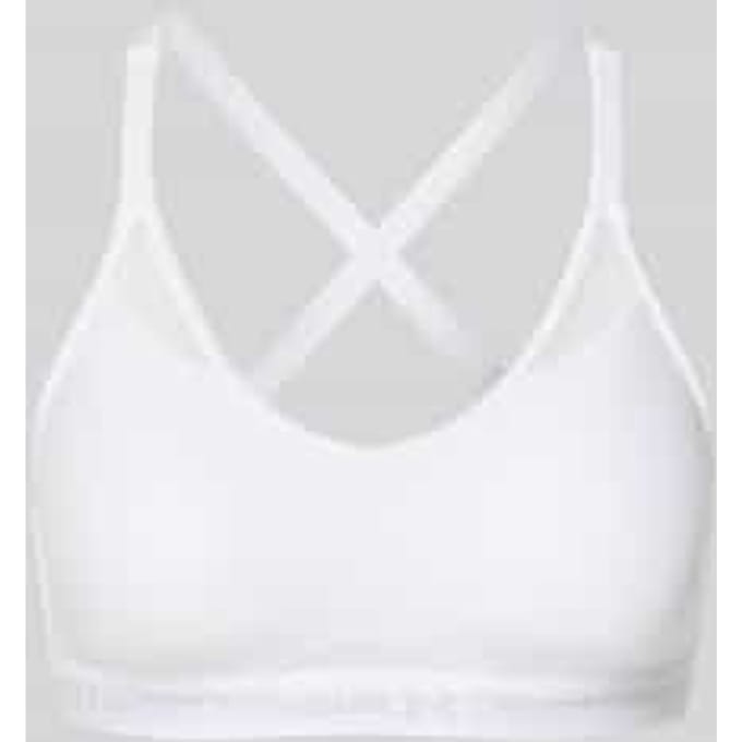 Sport-bh met labelopschrift model 'UA Crossback Low Bra'