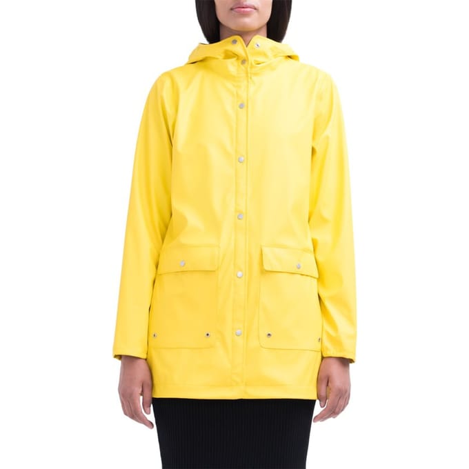 Herschel Supply Co. Parka Dames Regenjas - Maat XS - Cyber Yellow