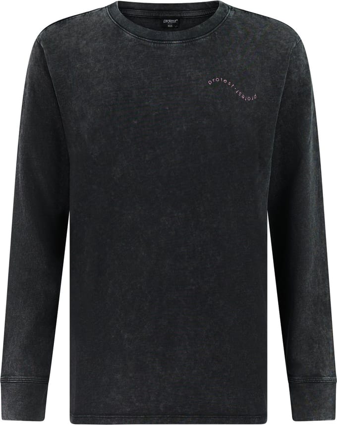 Protest PRTShara - T-shirt Dames - Lange mouw - Loose fit - Crème
