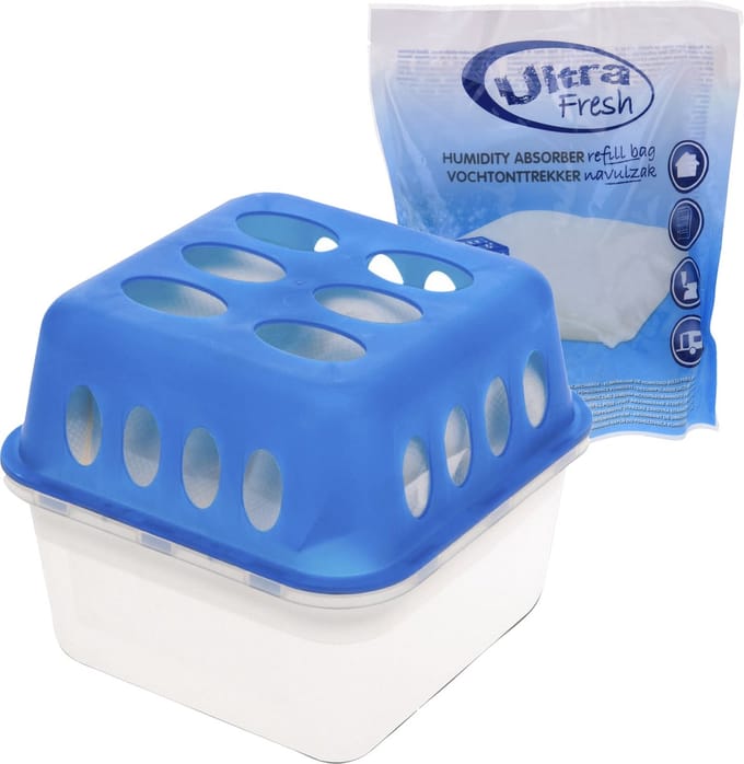 Ultra Fresh Vochtvanger/vochtopnemer - 750 ml - incl. 2 navullingen