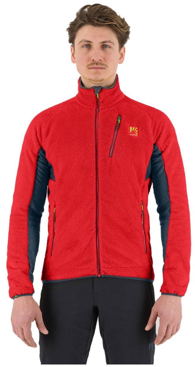 Karpos Vertice Fleece Met Volledige Rits Rood 2XL Man