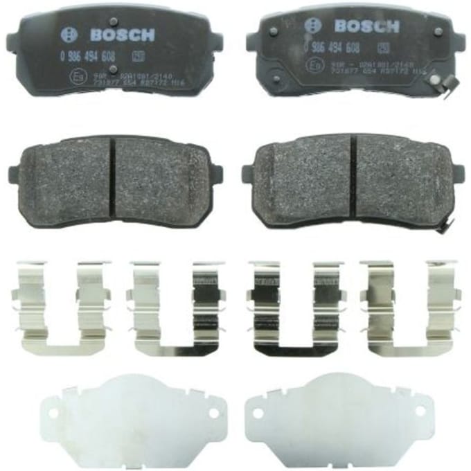 Remblokset BOSCH 0 986 494 608, achter