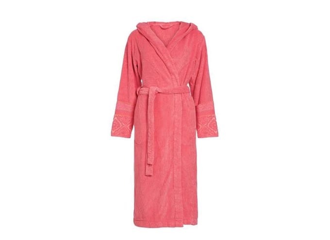 Pip Studio Soft Zellige Badjas - Koraalrood - XS
