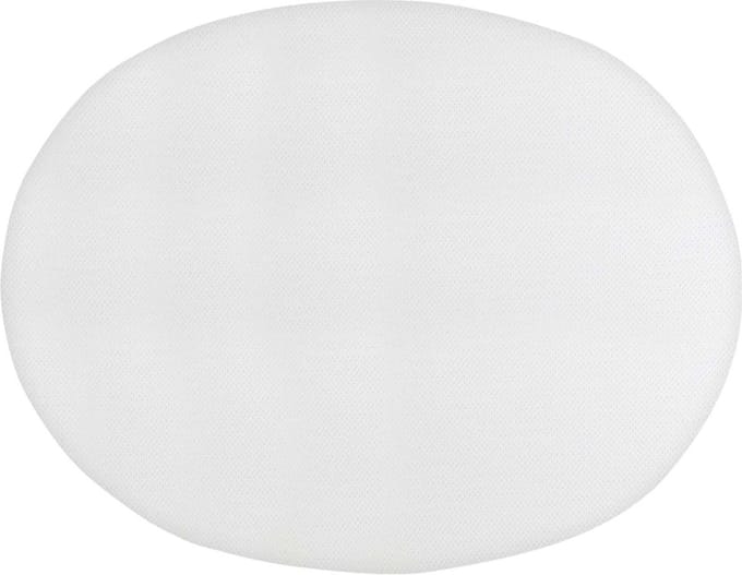 AeroSleep® hoeslaken - voor babybed, ledikant & wieg - 75 x 34 cm - White