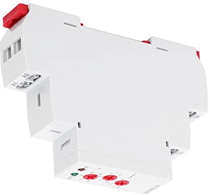 GRW8-02 Temperatuurregelrelais met sonde: Installatie van de 35 mm rail: AC/DC 24 V-240 V: Verwarming/koelmodus: groot bereik temperatuurregeling
