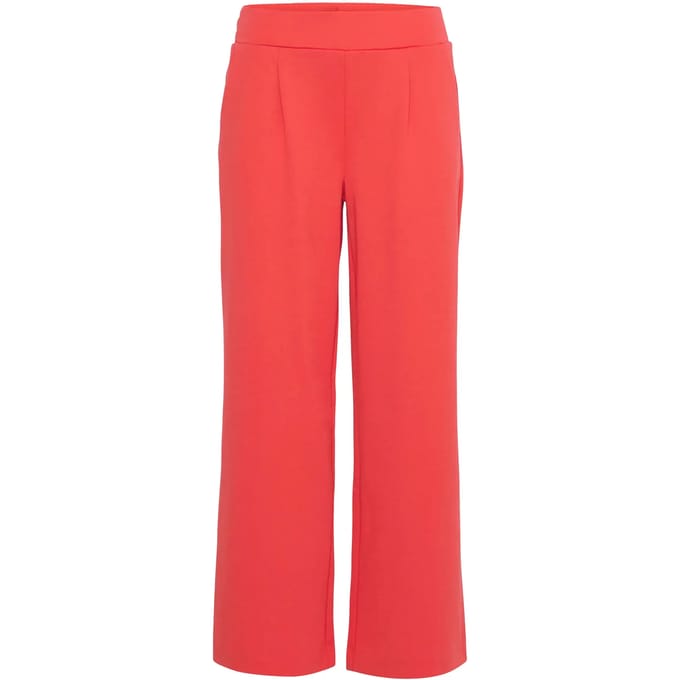 b.young - BYRIZETTA WIDE PANTS CROPPED M - Dames - Regular fit jeans