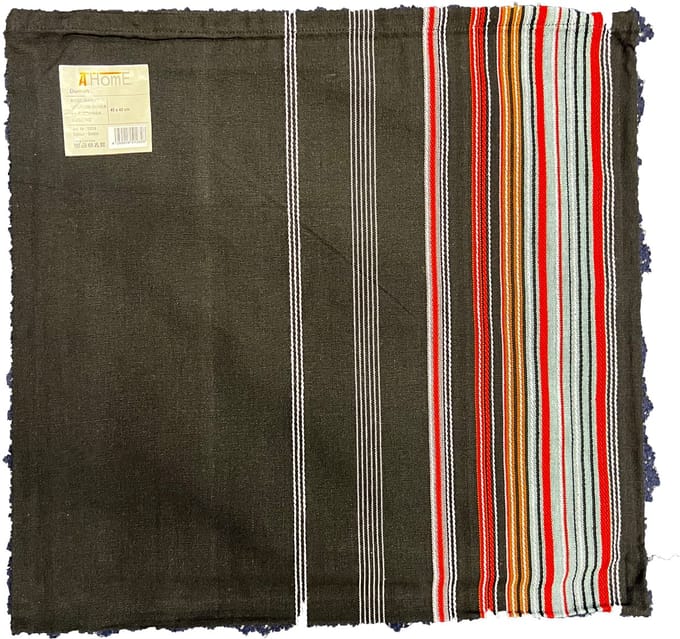 Kussenhoes - 40x40cm - 4 stuks - 100% Katoen - Zwart