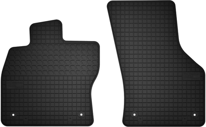 Wielganizator SolidTread - Rubber Automatten - Voor Seat Ateca - Crossover - Zwart - Perfecte Pasvorm