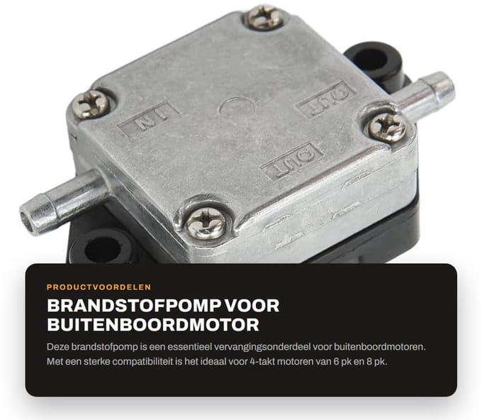 Dailygoods - Brandstofpomp voor Buitenboordmotor