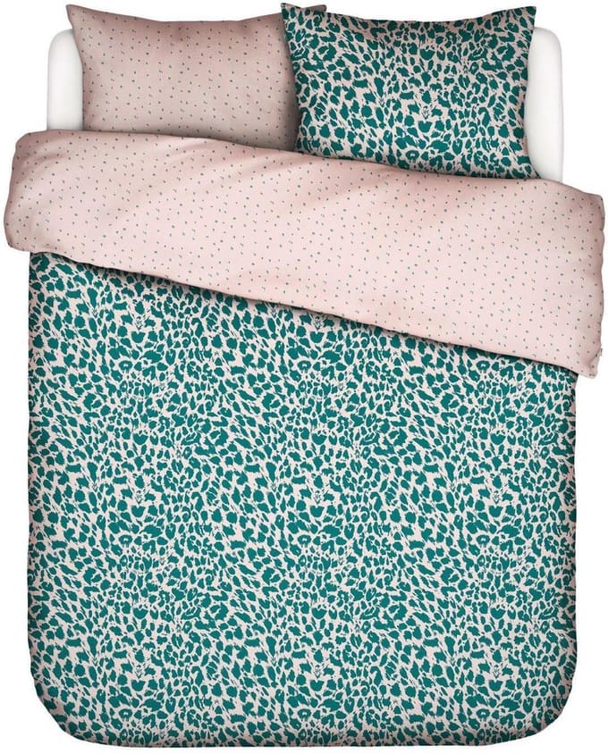 Covers & Co dekbedovertrek Wild thing petrol 200x200/220