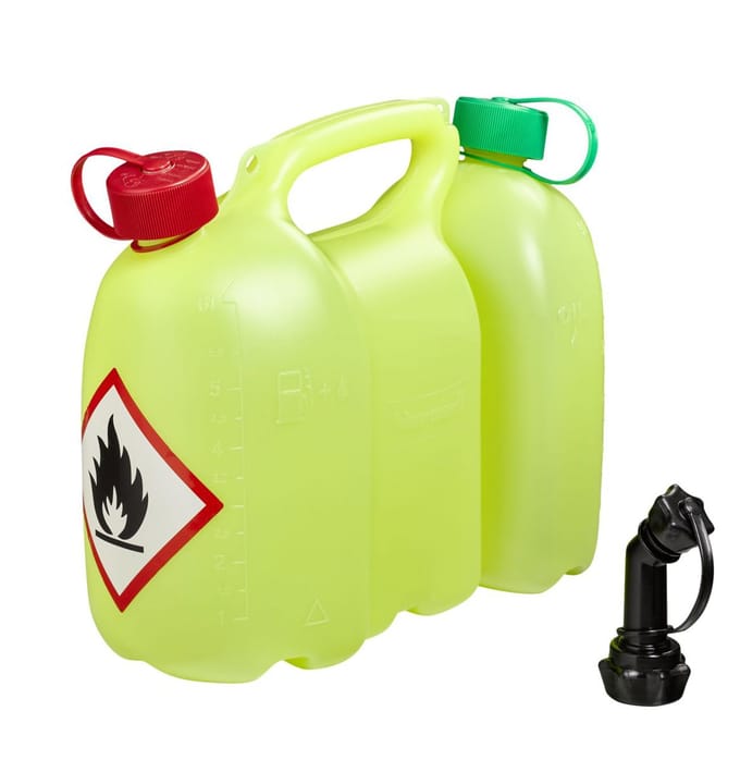 Hünersdorff profi combi-can 6l + 3l geel
