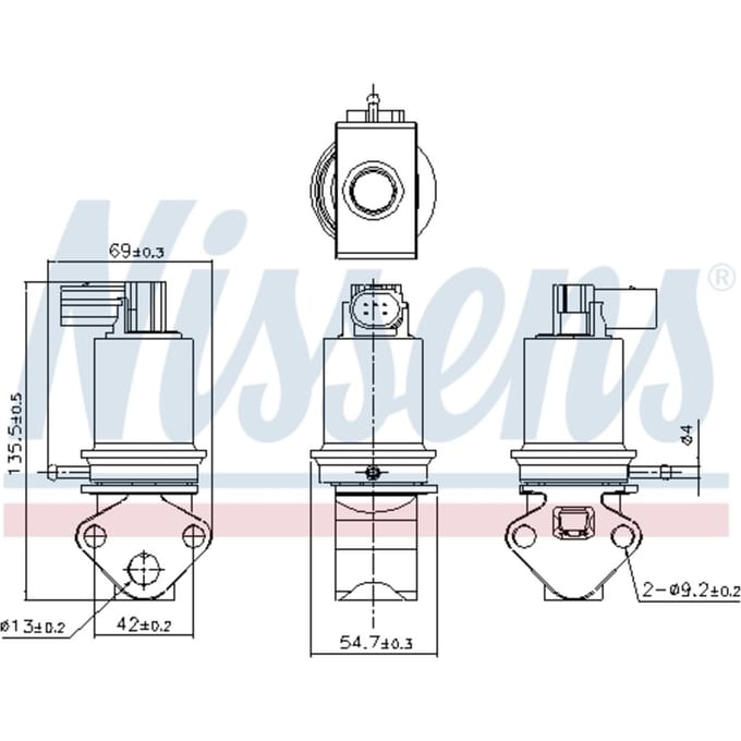 EGR-klep NISSENS 98179