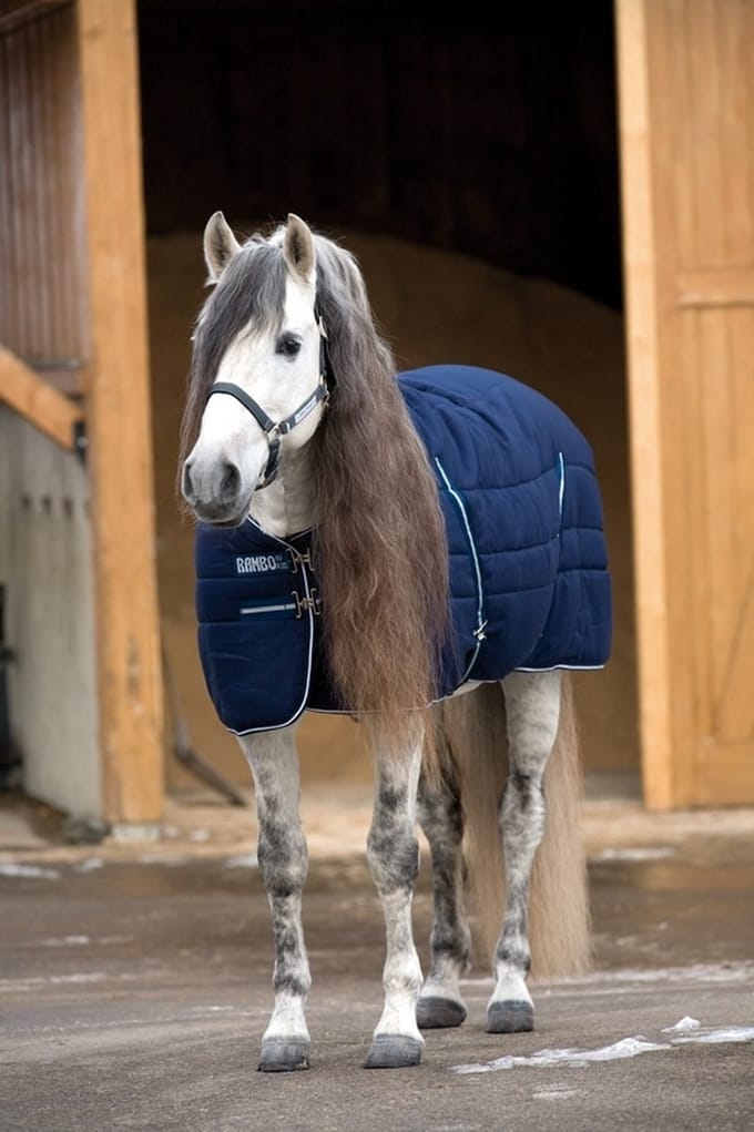 Horseware Rambo Stable Paardendeken 200g 180 Navy