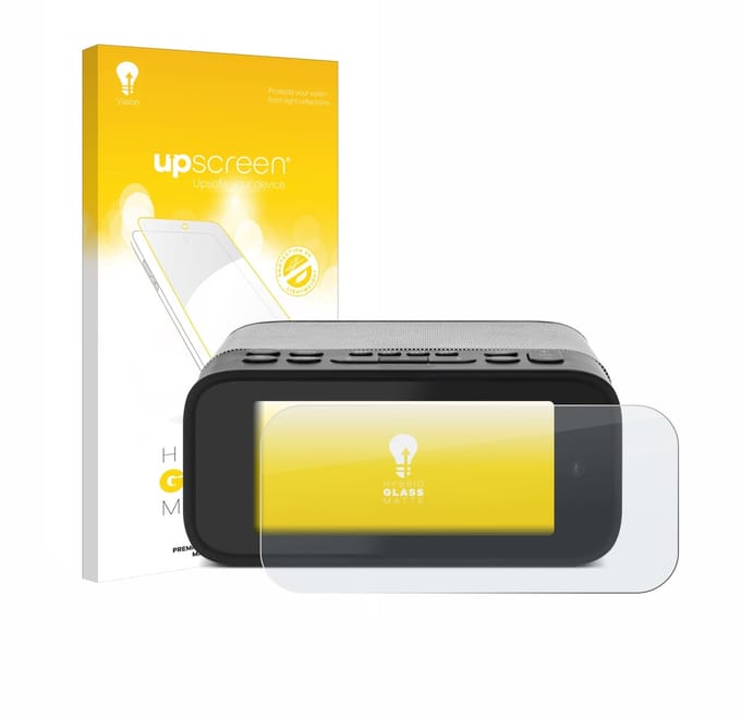 upscreen - Screenprotector voor TechniSat Digitradio 52 BT - Folie Beschermfolie Beschermglas matte