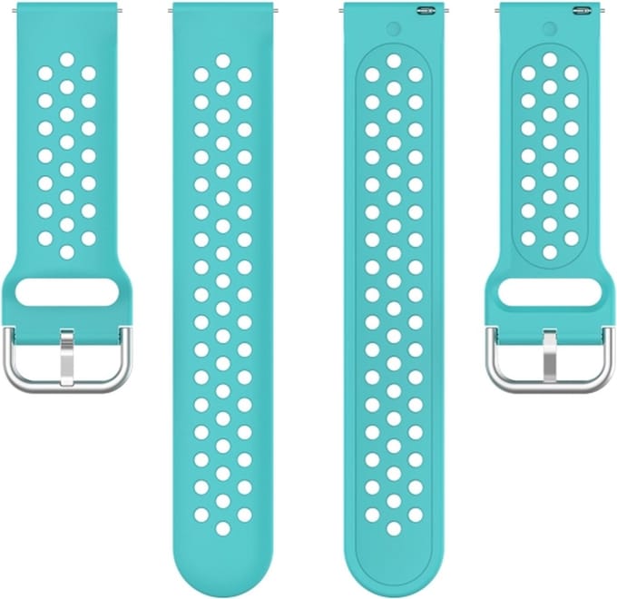 Siliconen bandje - geschikt voor Fitbit Versa / Versa 2 - mintgroen