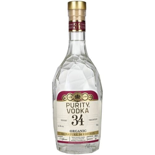 Zuiverheid Wodka &amp; Gin Purity SIGNATURE 34 EDITION Organic Vodka 40% Vol. 0,7l