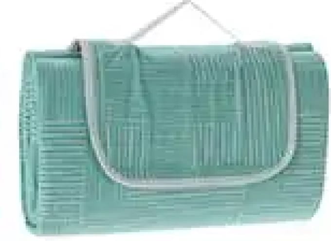 Picknickdeken 130x150 cm grafis groen