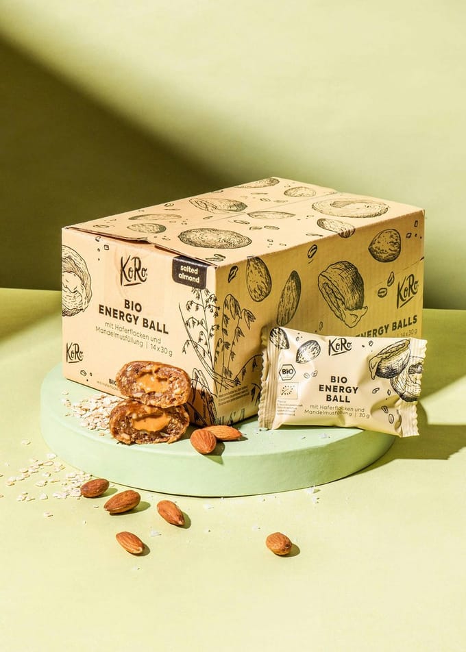 KoRo | Bio vegan energy ball salted almond 14 x 30 g