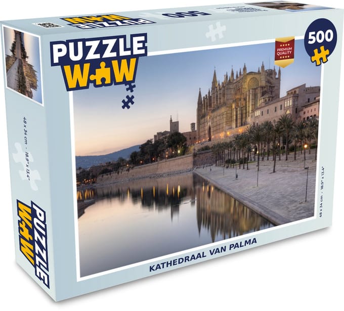 Puzzel Kathedraal van Palma - Legpuzzel - Puzzel 500 stukjes