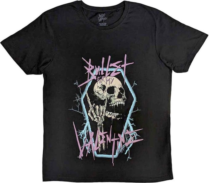Bullet For My Valentine - Thrash Skull Heren T-shirt - 2XL - Zwart