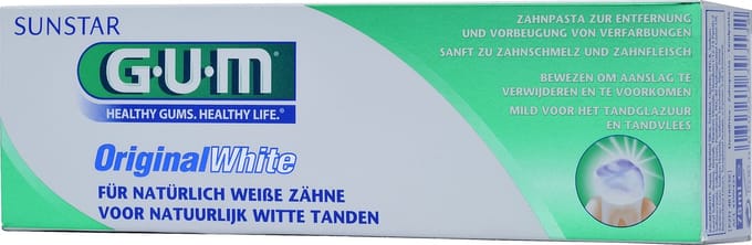 Gum Original White - 75 ml - Tandpasta