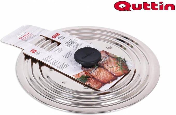 Quttin - RVS spatdeksel 24cm