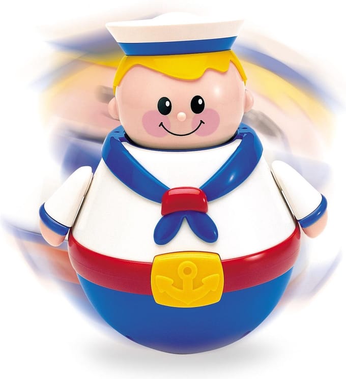 Tolo Classic Tuimelaar Roly Poly Zeeman met Geluid