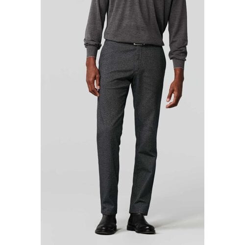 Meyer Broek Bonn Modern Super-Stretch Wool-Look Grijs / male