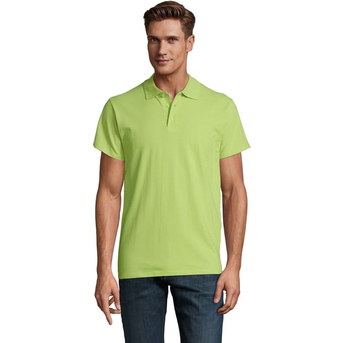 SOLS Heren Lente II Poloshirt (Appelgroen)