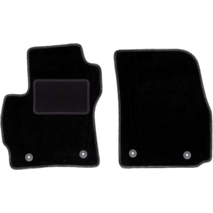 Voormatten zwart voor: Mazda 5 I 7-zits (2005-2010)