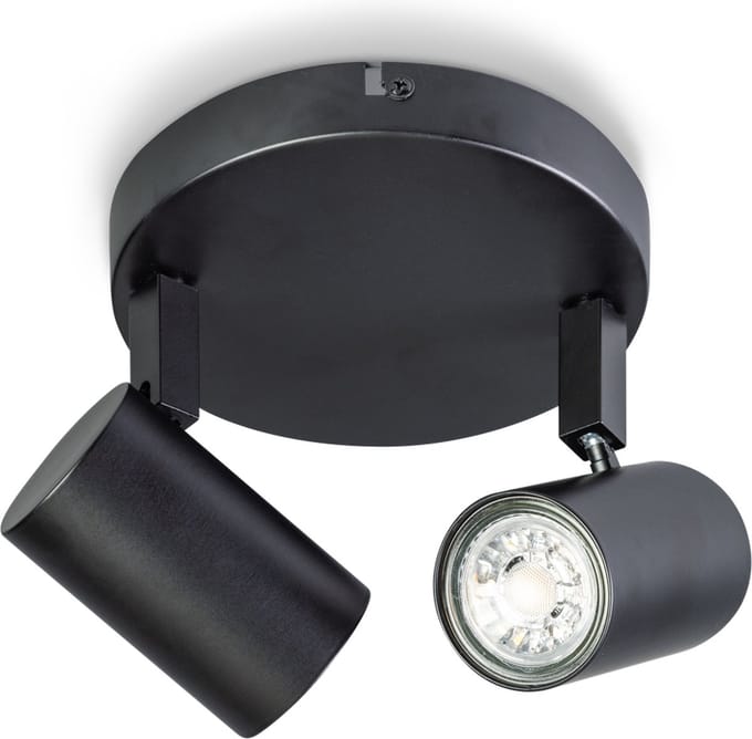 ETH The Common - Spot - GU10 - 2 Lichtbronnen - Zwart