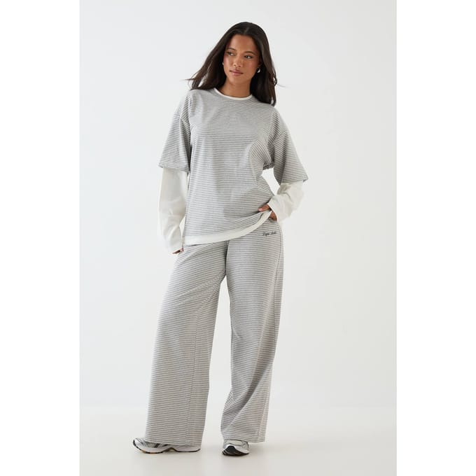 Dames Dsgn Studio Getextureerde Rechte Pijpenbroek | Black | Maat: Small