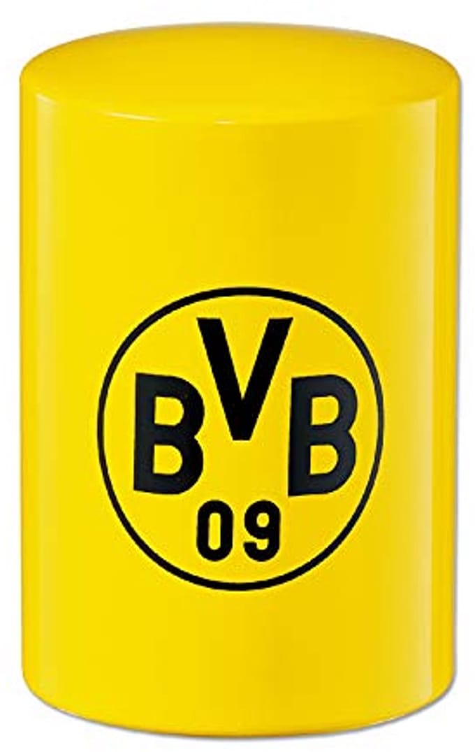 Flesopener Geel Zwart 8 cm - Ideaal Voor Voetbalfans