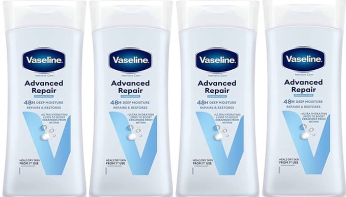 Vaseline Bodylotion - Advanced Repair - 4 x 400 ml