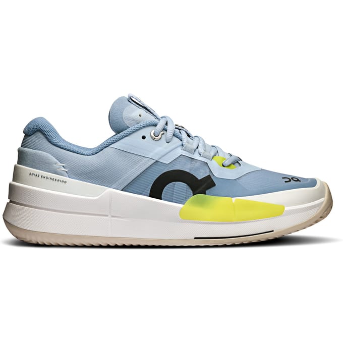 On The Roger Pro 2 Tennisschoenen Dames-Lichtblauw,Geel