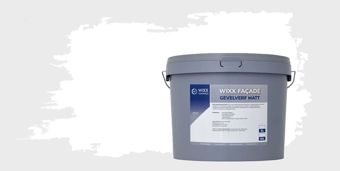Wixx Façade Gevelverf Matt - 5L - Wit
