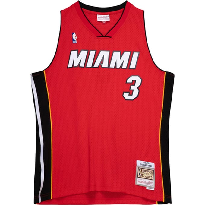 Mitchell And Ness NBA Miami Heat 2005-2006 Dwyane Wade Swingman Shirt Rood