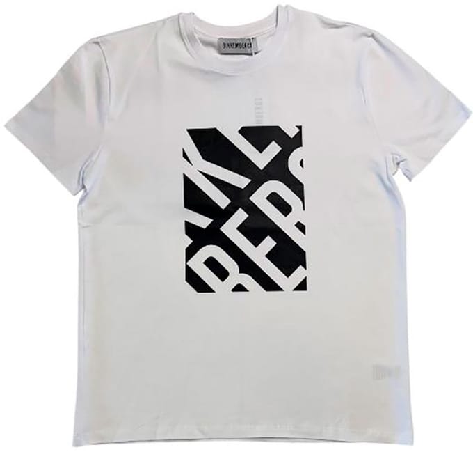Bikkembergs Bmt1218 T-shirt Met Korte Mouwen Wit M Man