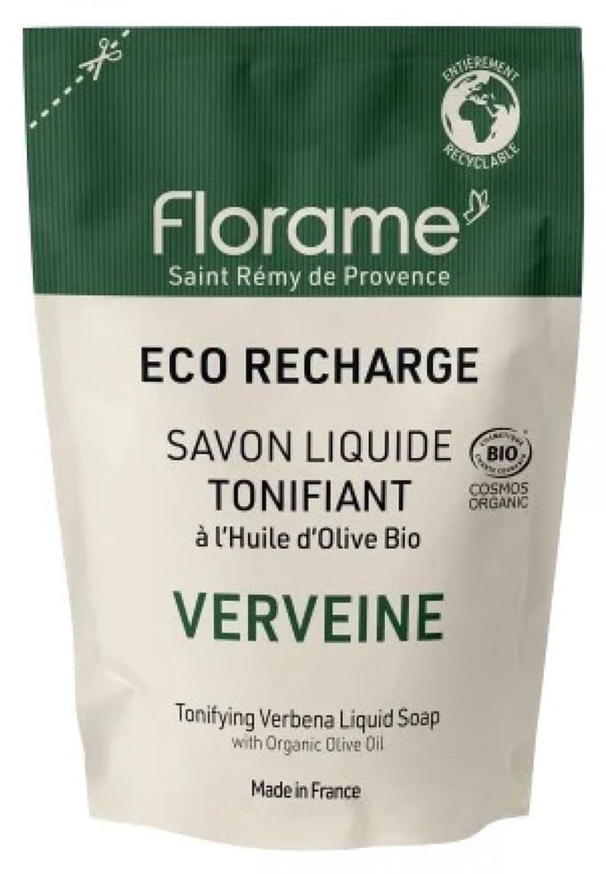 Florame Verkwikkende Vloeibare Zeep Verbena Eco-Navulling Bio 470 ml