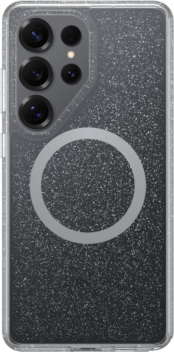OtterBox Symmetry Back Cover Transparant Glitter Magnetisch Samsung Galaxy S26 Ultra