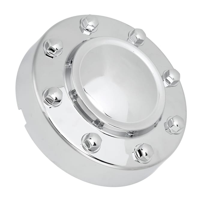 Dubbele Verchroomde Voorste Midden Naafdop Wieldeksel 68081010AB Vervanging voor Dodge Ram 3500 2011?2013 white