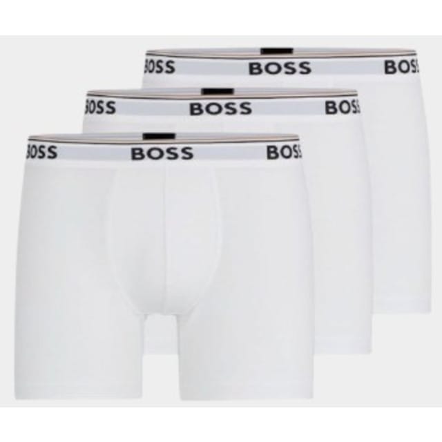 Boxershort met logo in band in een set van 3 stuks, model 'Power'