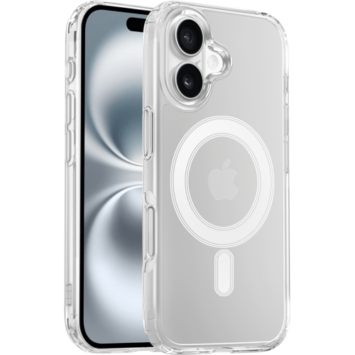 ShieldCase Transparant Magneet Hoesje – Geschikt voor iPhone 17 – Clear Case, Slank Design en Magnetisch Opladen