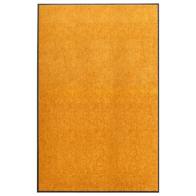 vidaXL - Deurmat - wasbaar - 120x180 - cm - oranje