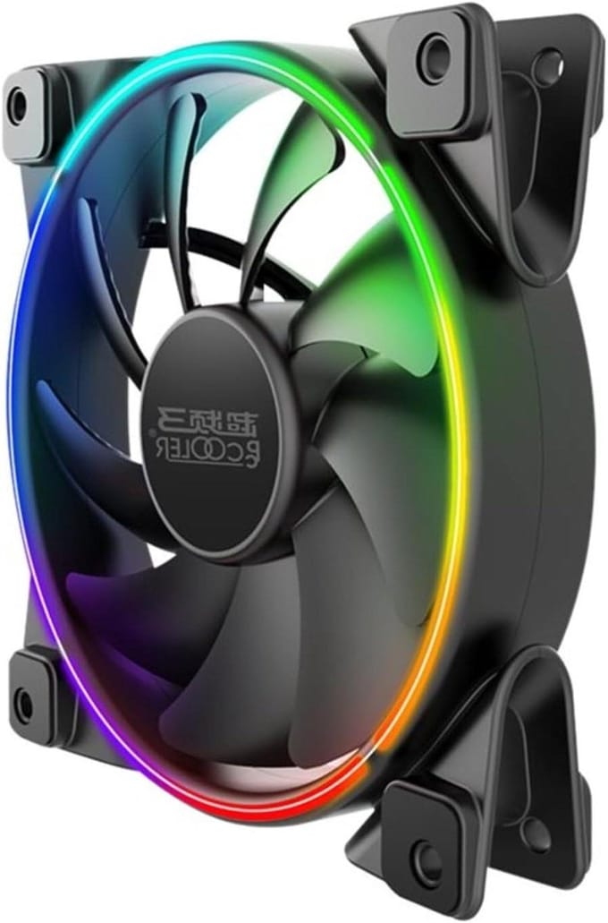 Ventilator Kit - ARGB Fans - Computer Koeling - 5-in-1 Set - 12 Volt - RGB