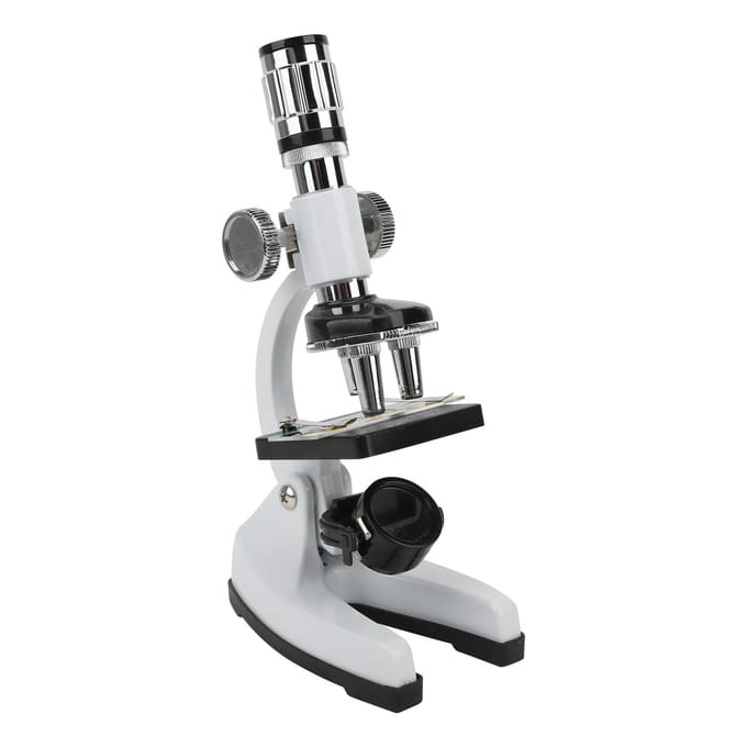 All-Metal Beginners Microscoop Kit HD 1200X Microscoop Speelgoed Kinderen Wetenschapseducatie Set